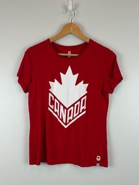 Hudson's Bay Company HBC Team Canada Olympic Graphic T-Shirt - Red - medium